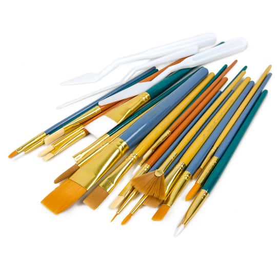 12 Packs: 25 ct. (300 total) Super Value Brush Set by Artist's Loft™ Necessities™